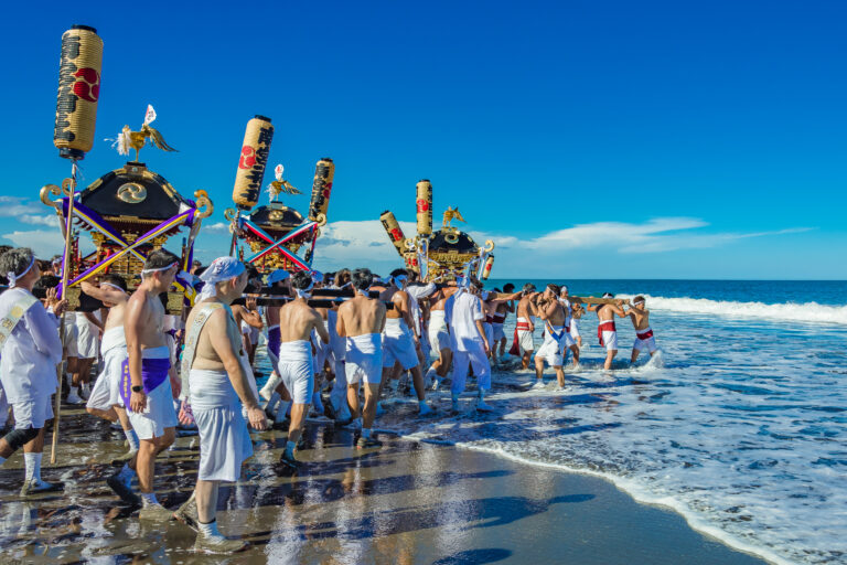 上総十二社祭り（裸祭り） | 千葉県一宮町観光協会